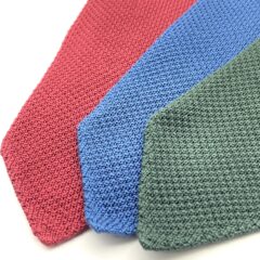 シルクニットタイをリリースしました｜ネクタイブランドSHAKUNONE(シャクノネ)のニットネクタイ