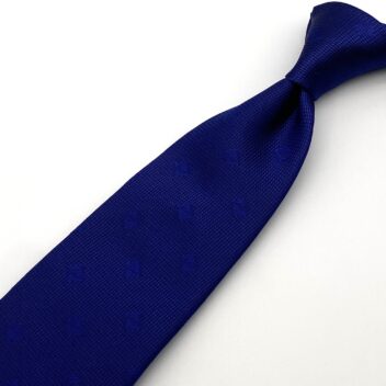 ～誠実の淡い紺～ベーシックロゴネクタイ SHAKUNONE'