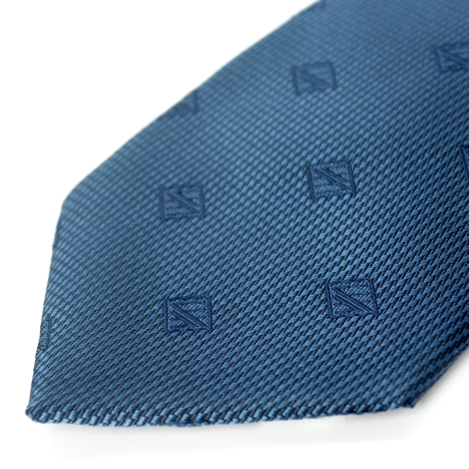 SH-004　直感の濃藍　オリジナルロゴネクタイ