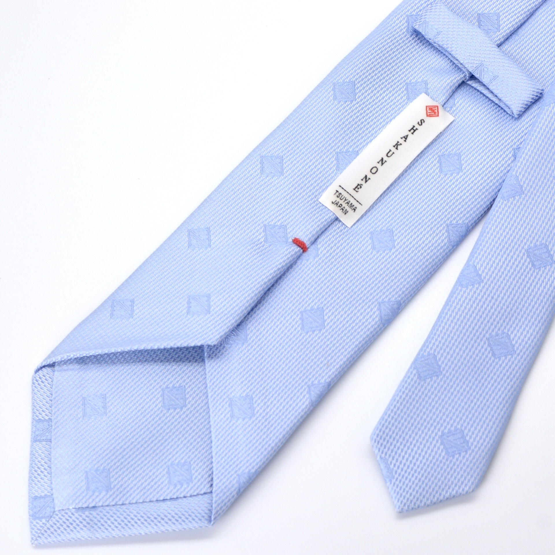 SH-007　癒しの薄花色　オリジナルロゴネクタイ