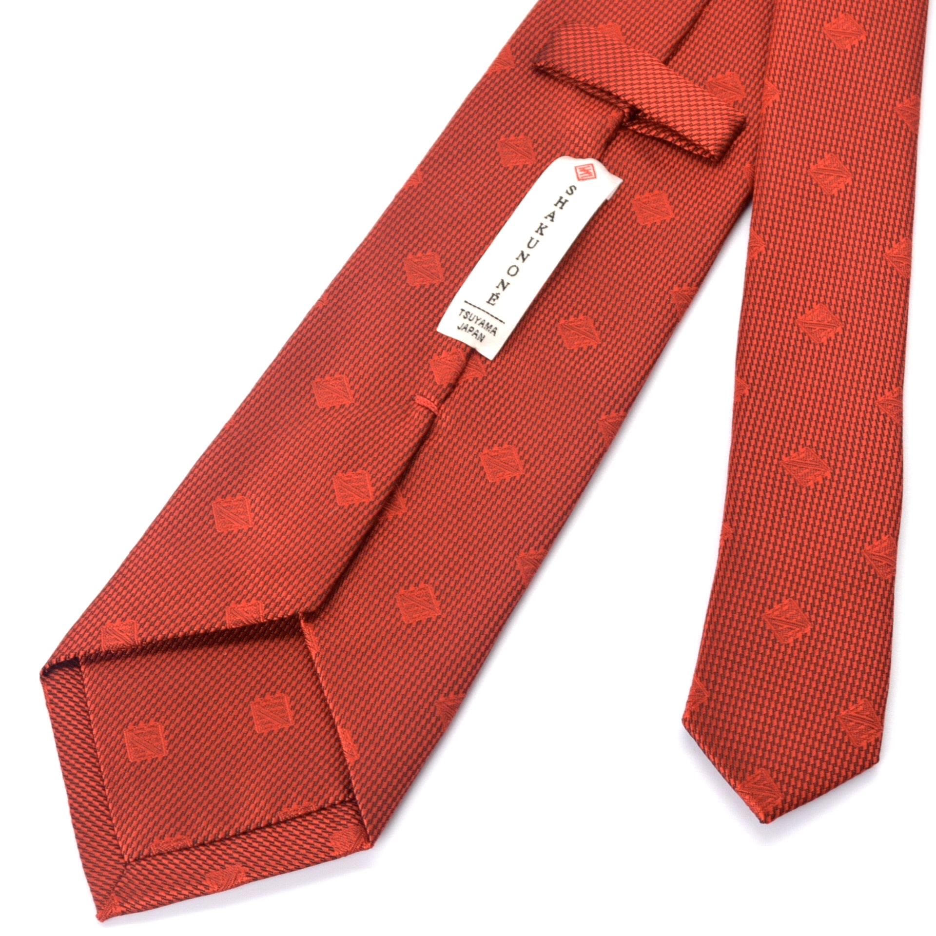 SH-010　抱擁の深紅　オリジナルロゴネクタイ