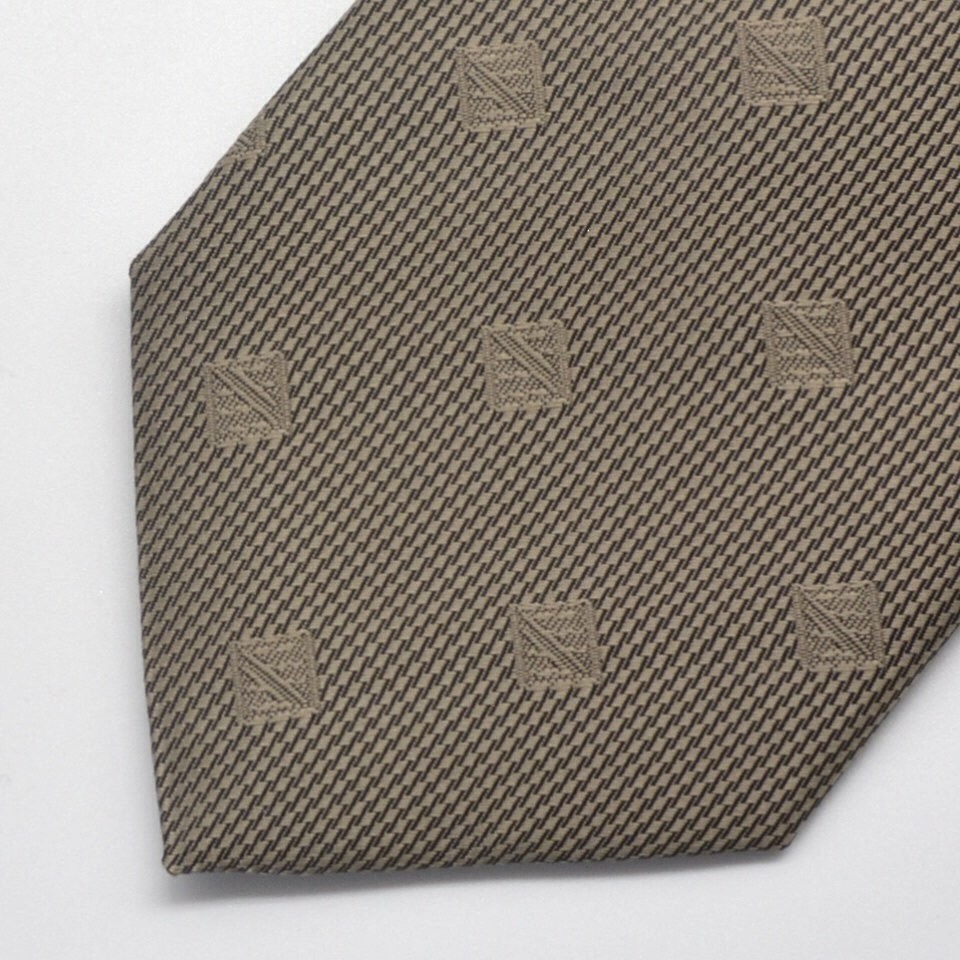 SH-018　調和の煤色　オリジナルロゴネクタイ