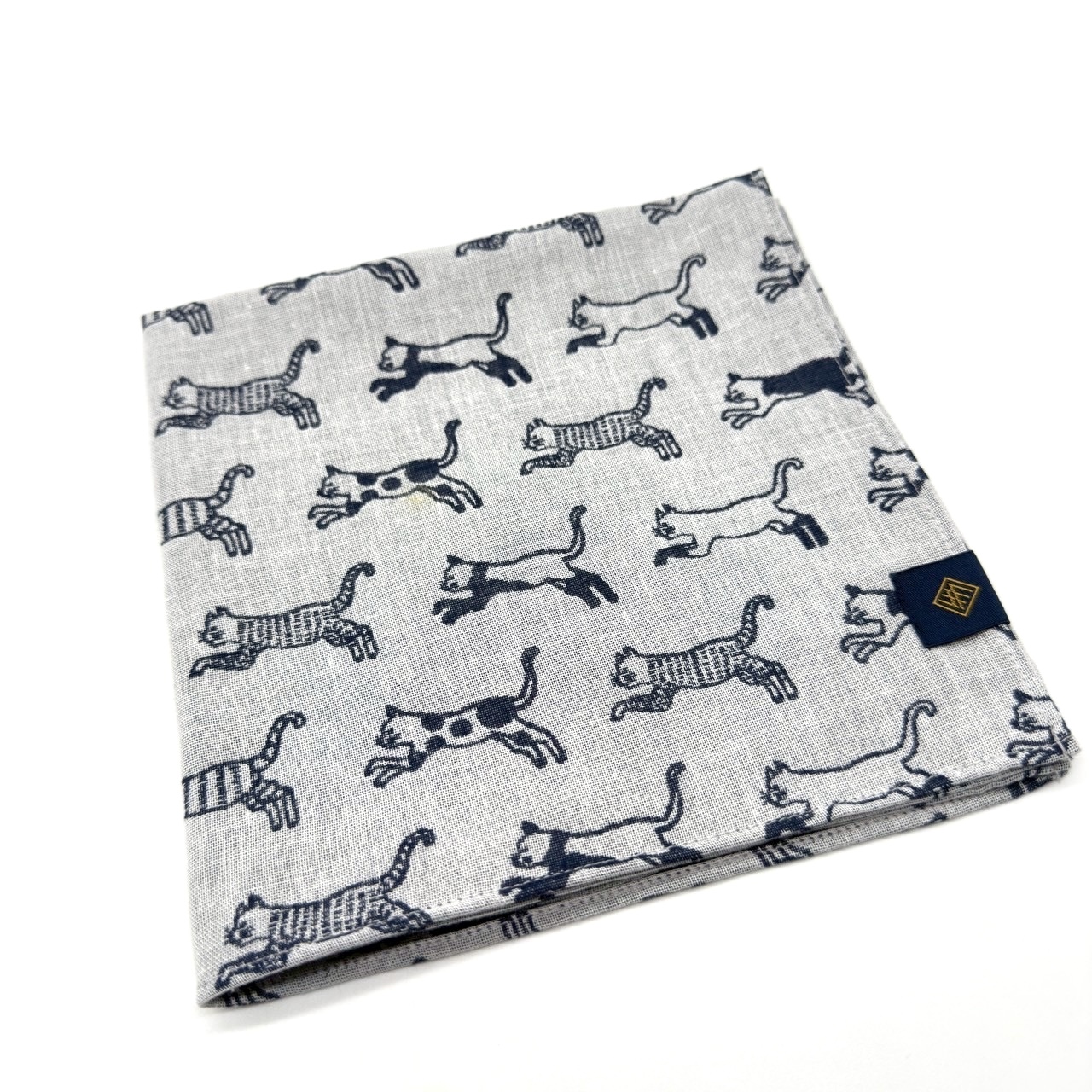 ハンカチ】※8/25 18:00販売開始【11月頃より順次発送予定】-猫
